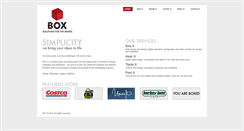 Desktop Screenshot of box-solutions.com