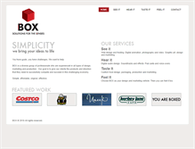 Tablet Screenshot of box-solutions.com
